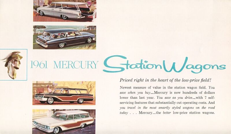1961 Mercury Wagons